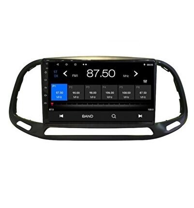 Fiat Doblo (2015-2023) Android 12 Carplay Navigasyon Multimedya - 2GB Ram 16GB HDD uyumlu
