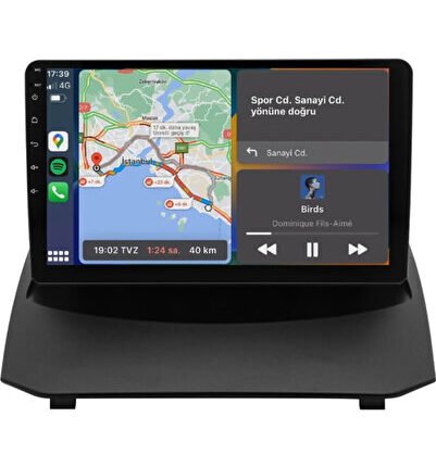 Ford Fiesta (2009-2012) Android 12 Carplay Navigasyon Multimedya - 8GB Ram 128GB HDD
