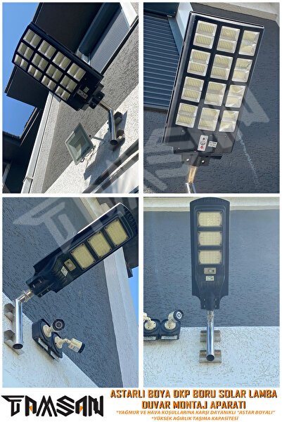 1_org_zoom-19101.jpg ASTARLI BOYA DKP BORU SOLAR LAMBA BAHÇE AYDINLATMA DUVAR MONTAJ APARATI - Görsel 1