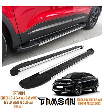 CITROEN C-4 C4X OPTIMUM MODEL YAN BASAMAK GRİ 183 CM 2020 VE SONRASI UYUMLU