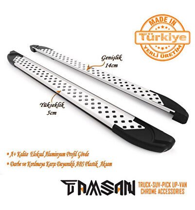 MITSUBISHI ECLIPSE SOMA MODEL YAN BASAMAK GRİ 183 CM 2017 VE SONRASI UYUMLU