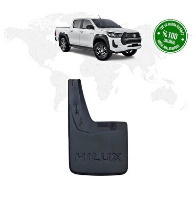 Toyota Hilux 2015 Model Ve Sonrası Sol Arka Paçalık (ÇAMURLUK - TOZLUK)