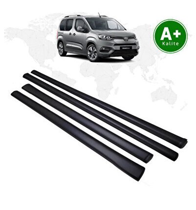 Toyota Proace City Marşpiyel Kaplaması 4 Parça 2019 Model ve Sonrası