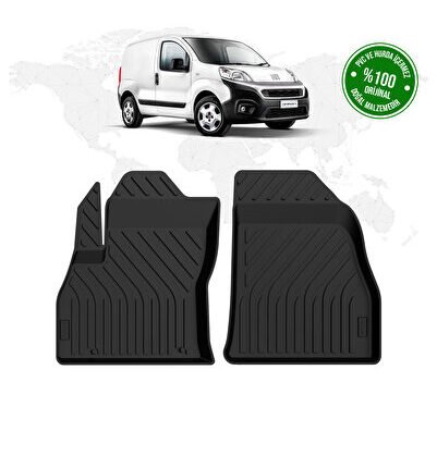 Fiat Fiorino Panelvan 4D Havuzlu Paspas (Ön 2 Parça) 2008 Model Ve Sonrası