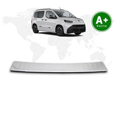 Toyota Proace City Krom Arka Tampon Eşiği 2024 Model ve Sonrası