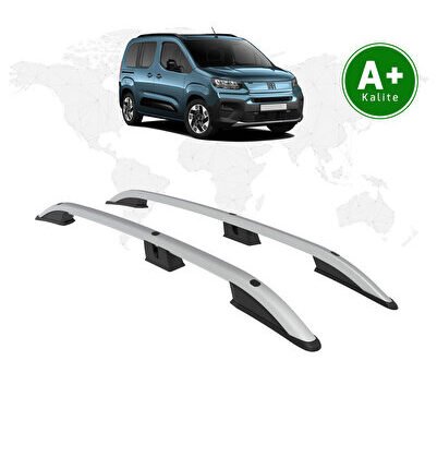 Fiat Doblo Tavan Çıtası Kısa Şasi 2024 Model ve Sonrası Gri