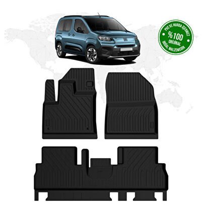 Fiat Doblo 4D Havuzlu Paspas 2024 Model Ve Sonrası