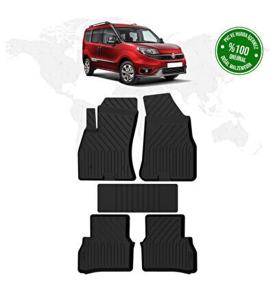 Fiat Doblo 4d Havuzlu Paspas 2015 – 2023 Model