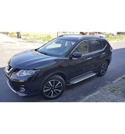Nissan X-Trail 2015+ Uyumlu Yedek Parça Oem Noktalı Yan Basamak Koruma