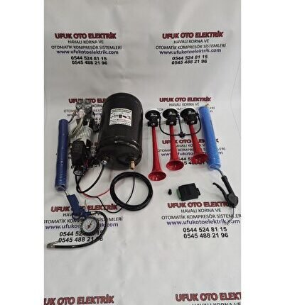 Nuri Alco 4 Melodili Otomatik Kompresörlü Ful Set