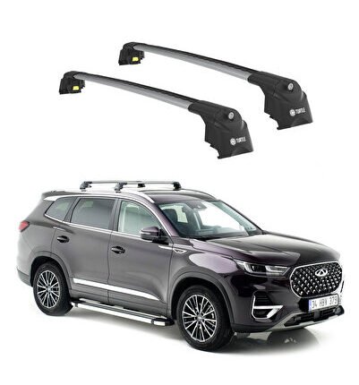 Chery Tiggo 8 Pro 2022-2023-2024-2025 Air2 Ara Atkı Gri Uyumlu