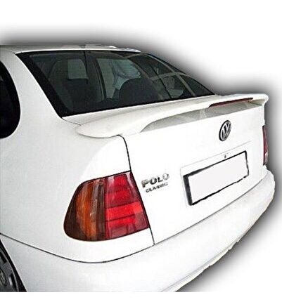 Volkswagen Polo Uyumlu Yedek Parça Clasic Işıklı Spoiler Boyasız