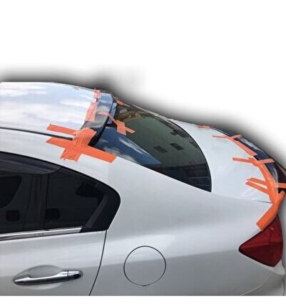 Honda Fb7 Cam Üstü Spoiler Boyasız