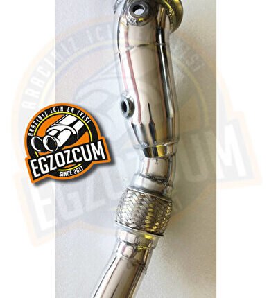 Bmw F10 - 5 Serisi Uyumlu Benzinli Downpipe Güvenli