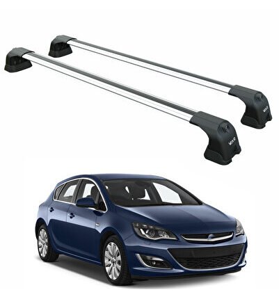 Opel Astra J 2010-2015 Portbagaj Taşıyıcı Ara Atkı Aparatı Paw Pro 3 Gri