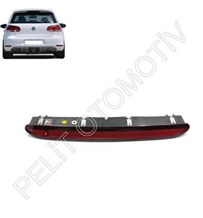Golf 6 Ilave Fren (3. STOP) Lambası Su Fıskiyeli 5k0945087d 5g0945087b