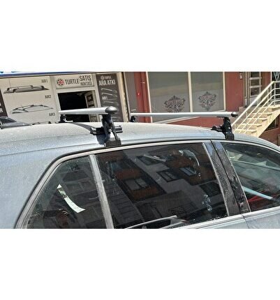 VW Golf 8 2023-2025 Oluksuz Tip Port Bagaj Tavan Çıtası Ara Atkı Kapıdan Sıkıştırmalı