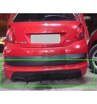 Peugeot 207 Arka Tampon Eki Boyasız