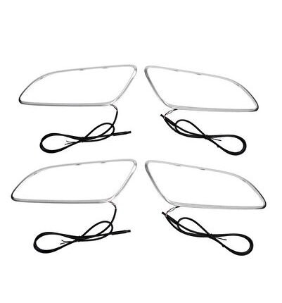 Mercedes W176 - W117 - GLA Uyumlu Yedek Parça 64 Renk Kapı Kolu Aydınlatma App Kontrollü