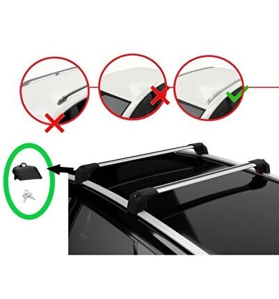 Fiat EGEA CROSS 2020 2021 2022 2023 2024 2025 Uyumlu  YÜK TAŞIMA ARA ATKI ÇİTASI