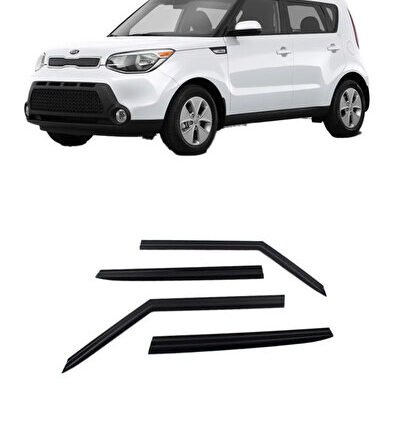 Kia Soul 2013-2018 Arası Cam Rüzgarlık OEM (Made in Korea)