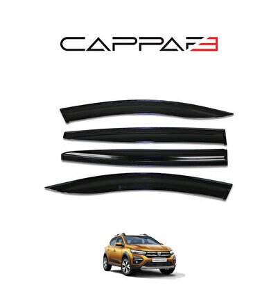 Dacia Sandero 2021- Uyumlu Cam Rüzgarlığı 4 Parça