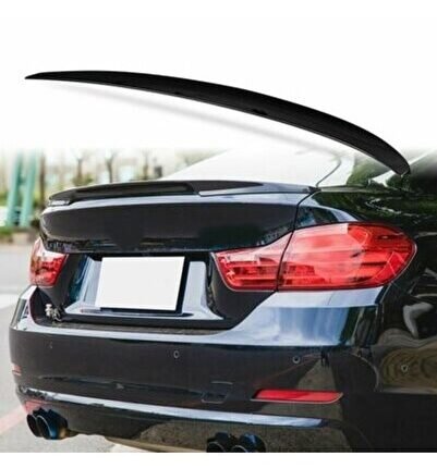 Bmw 4 Serisi 2013-2019 F36 Uyumlu Yedek Parça 4 Kapı MP Spoiler Parlak Siyah