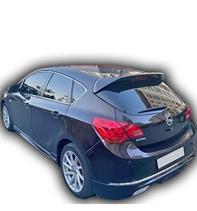 Opel Astra J Uyumlu Yedek Parça Spoiler - Piano Black