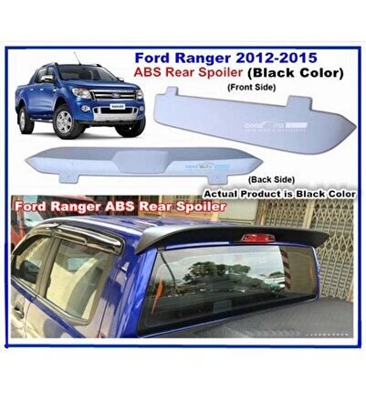 Ford Ranger Uyumlu Yedek Parça T6 2012 - 2015 Spoiler (Plastik)