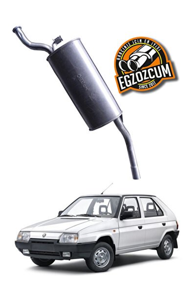 1_org_zoom-21767.jpg Skoda Favorit Uyumlu Arka susturucu egzoz eksoz 89-92 - Görsel 1