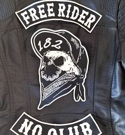 Motorcu Sırt Patch Lıve To Rıde, Motorcu Sırt Patc