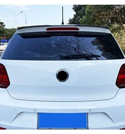 Volkswagen Polo 6R/6C GTI Spoiler Tek Parça Boyasız Plastik