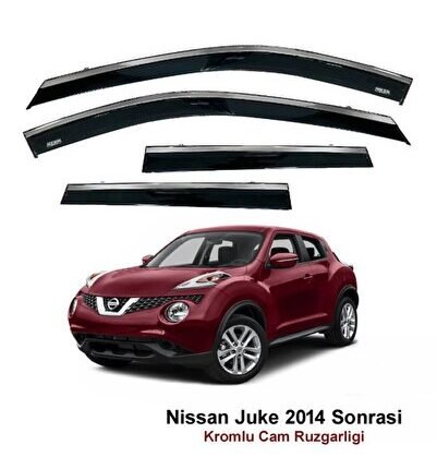 Nissan Juke Kromlu Cam Rüzgarlığı 2014 Sonrası