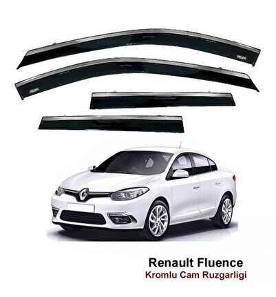 Renault Fluence Kromlu Cam Rüzgarlığı