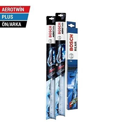 Seat Arona Ön Arka Silecek (2017-2024) Bosch Aerotwin Plus