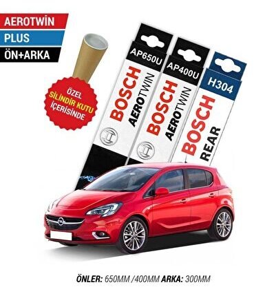 Opel Corsa E Ön Arka Silecek (2015-2020) Bosch Aerotwin Plus