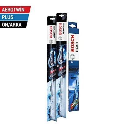 Ford Fiesta Ön Arka Silecek (2008-2017) Bosch Aerotwin Plus