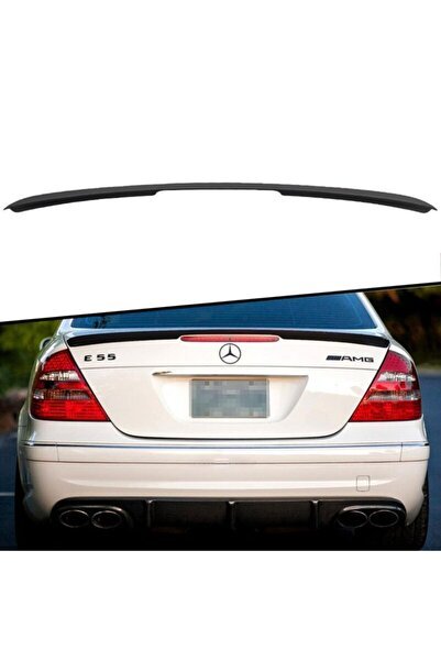 1_org_zoom-22065.jpg Mercedes W211 Boyalı Piona Black Boyalı Spoyler/spoiler - Görsel 1