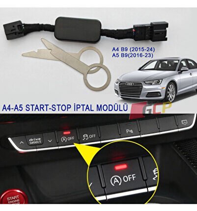 Audi A4 B9 Start Stop İptal Modülü - A4 A5 Motor Stop Etme İptal