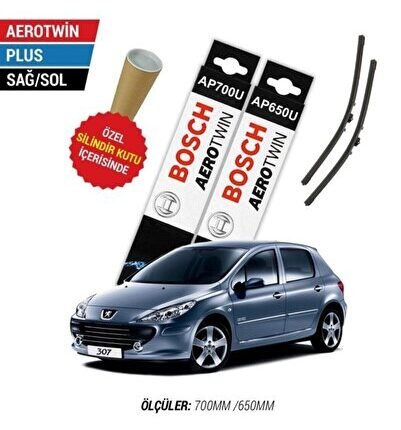 Peugeot 307 Silecek Takımı (2005-2007) Aerotwin Plus