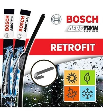 Skoda Fabia 2001 Model Ön Silecek Takımı Aerotwin Retrofit