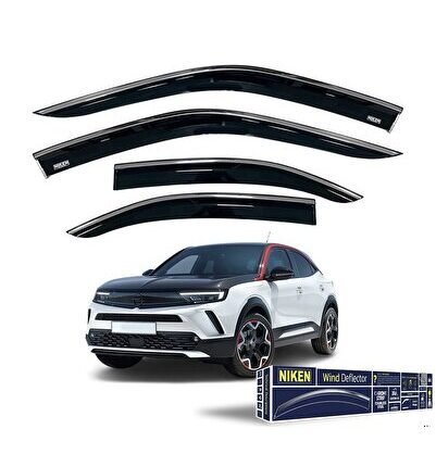 Opel mokka cam rüzgarlığı kromlu 2022+