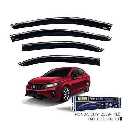 Honda city cam rüzgarlığı kromlu 2021+