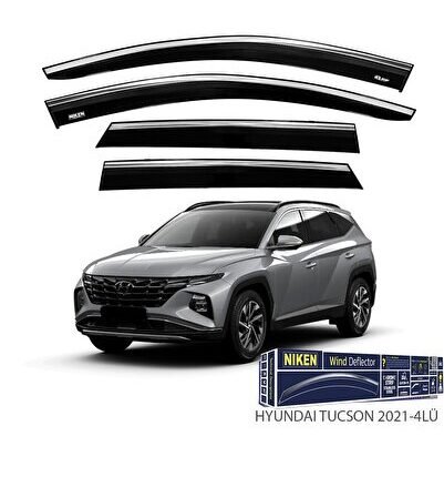 TUCSON ARACA ÖZEL KROMLU CAM RÜZGARLIĞI NİKEN 2021 2022 2023 2024 2025
