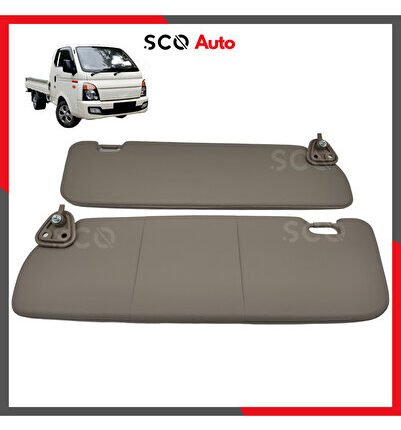 Hyundai H100 Porter Güneşlik Sağ ve Sol 2 Adet H100 Kamyonet Uyumlu Güneşlik Takımı