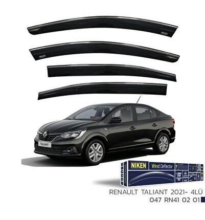 Renault Taliant Kromlu Cam Rüzgarlığı 4lü 2021 Ve Üstü