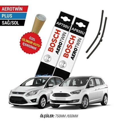 Ford C-Max Silecek Takımı (2011-2017) Bosch Aerotwin Plus
