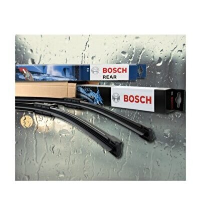 Peugeot 208 Ön Arka Silecek Takımı 2012-2016 Aerotwin Plus-rear