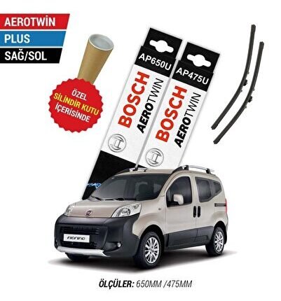 Fiat Fiorino Silecek Seti (2008-2024) Bosch Aerotwin Plus