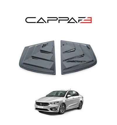 Fiat Egea 2015- Sedan Kelebek Cam Rüzgarlığı 2 Parça